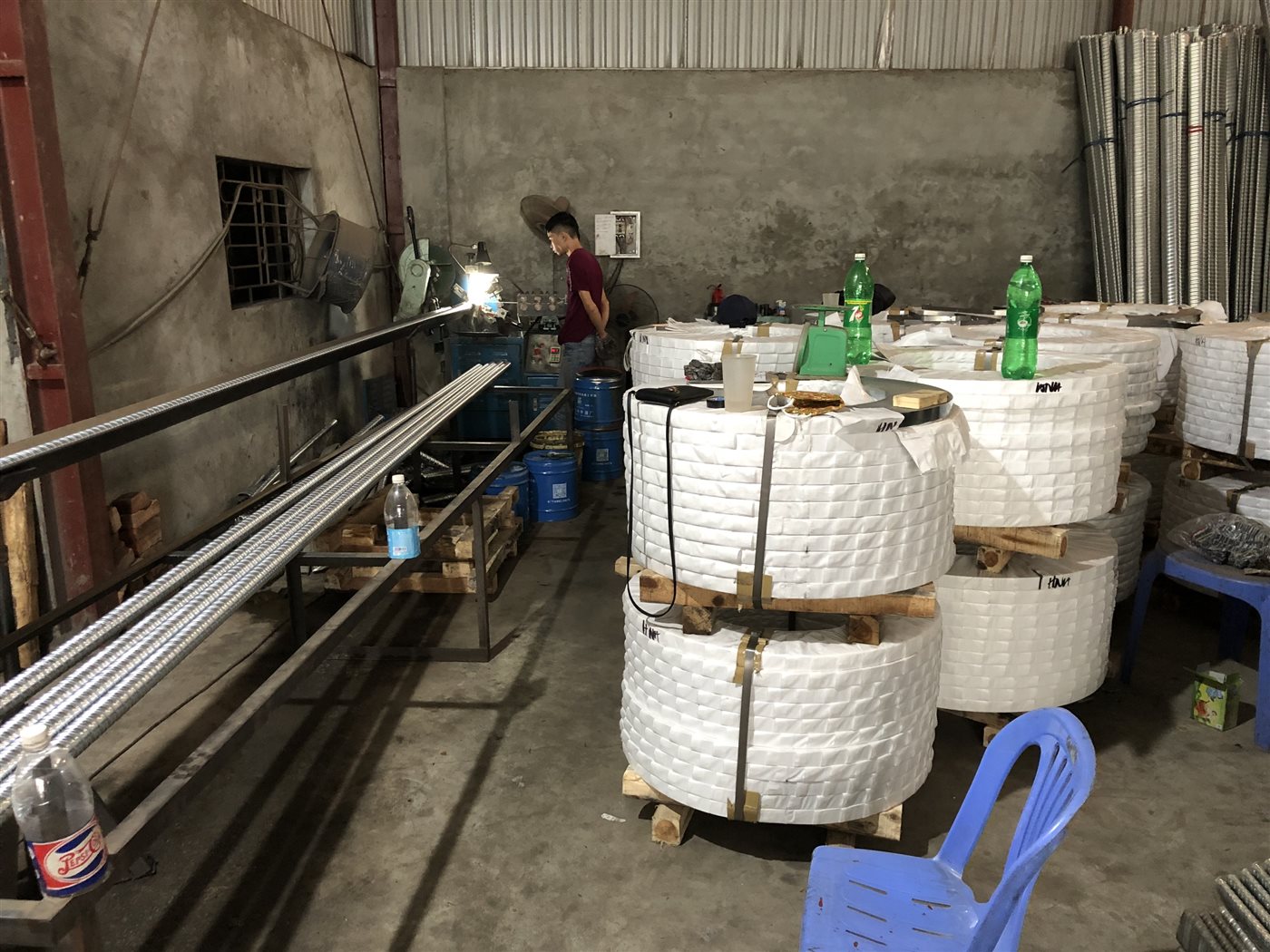 Nhà xưởng sản xuất ống gen Bảo Phúc